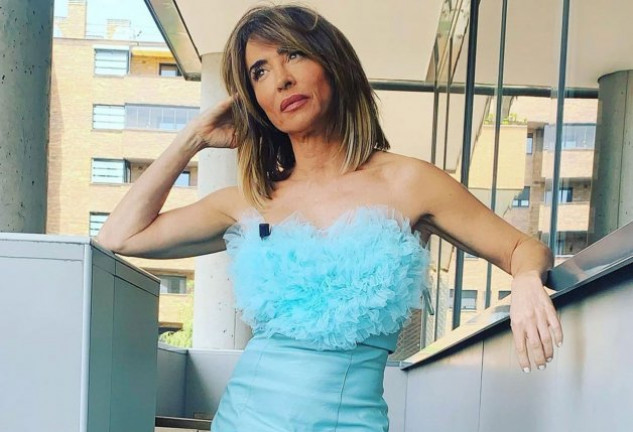 La amiga de Gema López ha posado con un look muy fresquito.