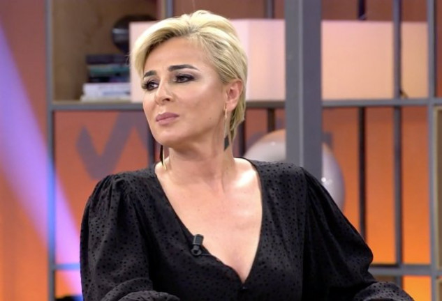 Ana María Aldón durante el programa de Viva la Vida.