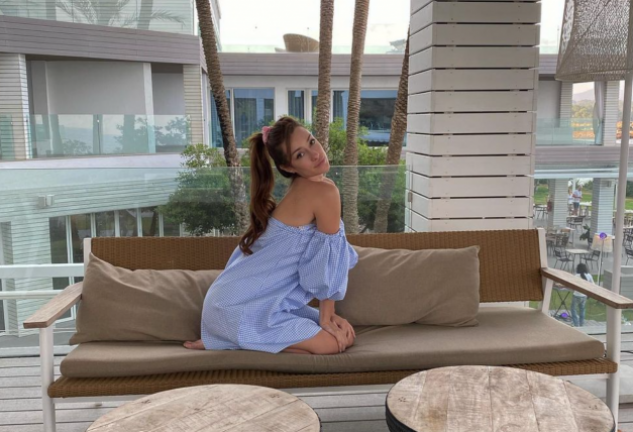 Adara Molinero en sus vacaciones en Dubai con Rodri Fuertes (@adara_molinero).