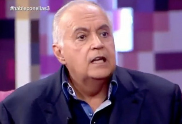 José Luis Moreno en el programa Hable con ellas, de Telecinco.