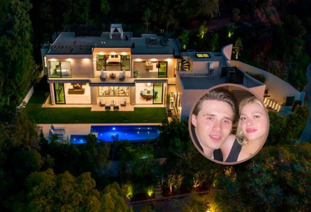 La nueva mansión de Brooklyn Beckham y Nicola Petz se encuentra en el exclusivo barrio de Beverly Hills.