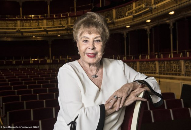  Aunque ahora está inactiva por culpa de la pandemia, Gemma Cuervo seguirá haciendo teatro.