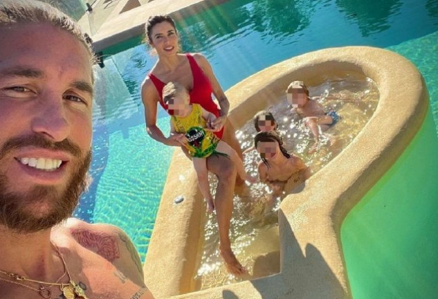 ¡Menudo concurso de apnea organizaron los hijos de Pilar Rubio y Sergio Ramos!