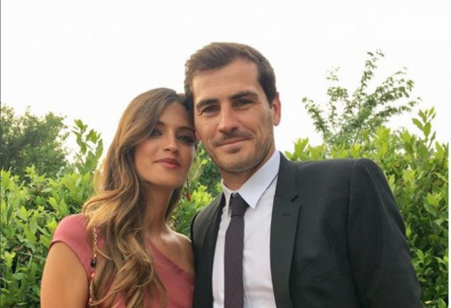Sara Carbonero e Íker Casillas en una foto de Instagram (@saracarbonero).
