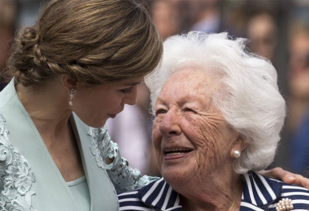 Letizia y Menchu siempre tuvieron una excelente relación.