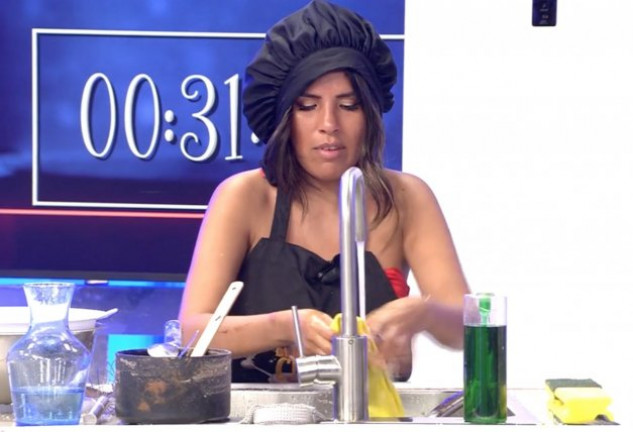 Isa Pantoja como participante de La Última Cena.