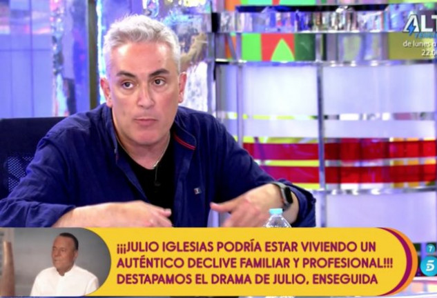 Kiko Hernández hoy en Sálvame Diario, hablando de nuevo de su conflicto con Las Campos.