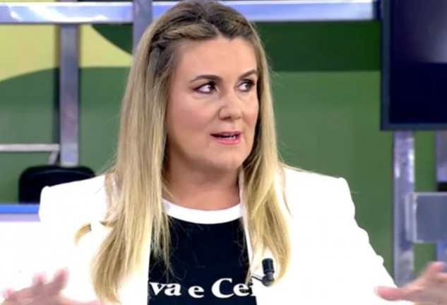 Carlota Corredera hoy, como presentadora de Sálvame Diario.