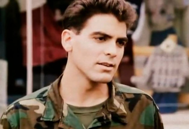 George Clooney en "Loca academia de combate".