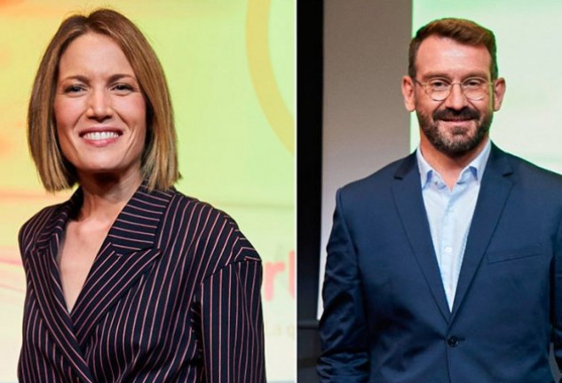 Silvia Intxaurrondo y Marc Sala son las nuevas caras de "La hora de la 1", un reto ante el que están muy ilusionados.