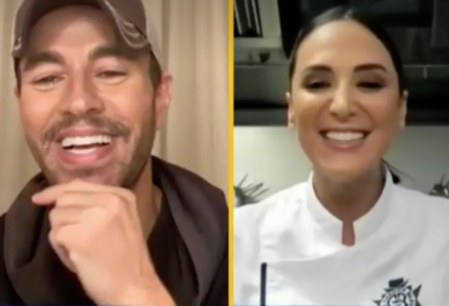 Tamara Falcó y Enrique Iglesias mostraron su complicidad en El Hormiguero.