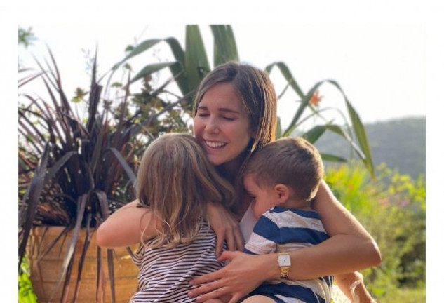 Natalia Sáchez está feliz en su faceta como madre.