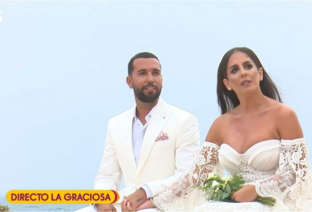 La boda de Anabel se emitió íntegramente en directo.