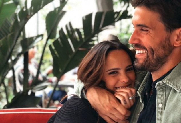 Gloria Camila es muy feliz junto a su chico, David.