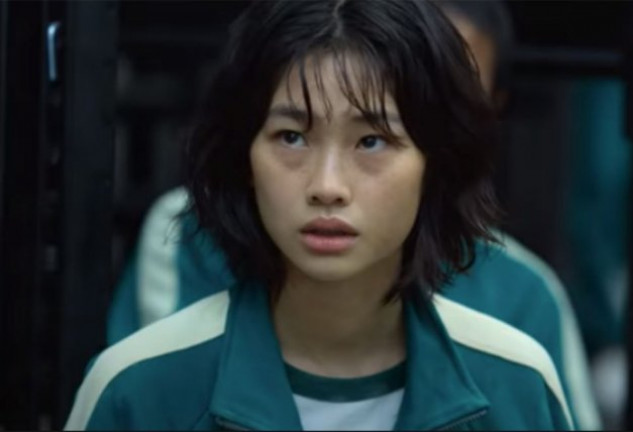 HoYeon Jung hizo su debut como actriz en 'El juego del calamar'.