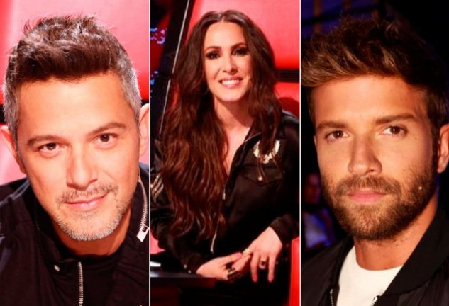 Alejandro, Malú y Pablo presentan sus canciones.