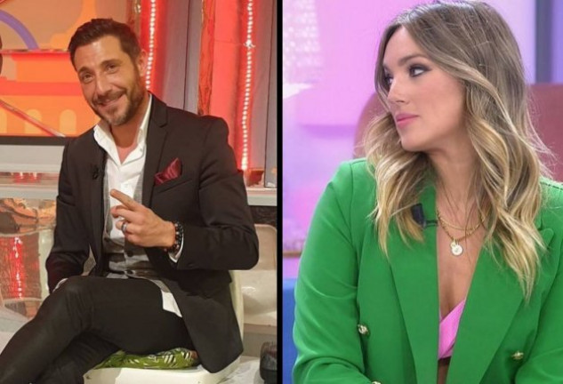 Antonio David Flores y Marta Riesco en fotografías de sus respectivas cuentas de Instagram.