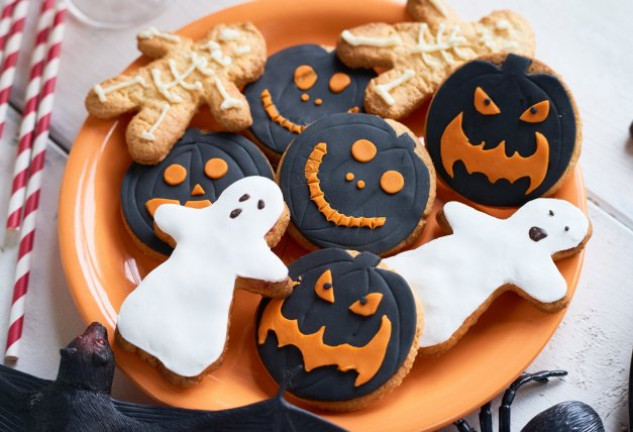 Inspírate en estas ideales galletas de Halloween y elabora tus favoritas.