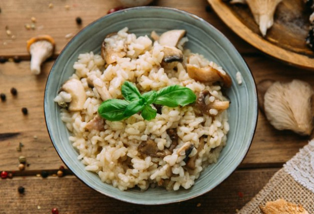 Traslada a tus comensales a la bella Italia con tu inmejorable risotto.