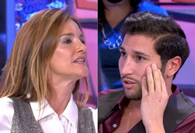 Elena Rodríguez y Gianmarco Onestini protagonizaron un momento muy tenso en directo.
