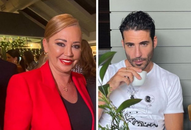 Belén Esteban y Miguel Ángel Silvestre han inmortalizado su encuentro.