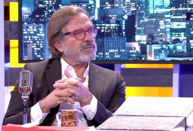 El presentador Pepe Navarro acudió al espacio televisivo "Sábado deluxe".