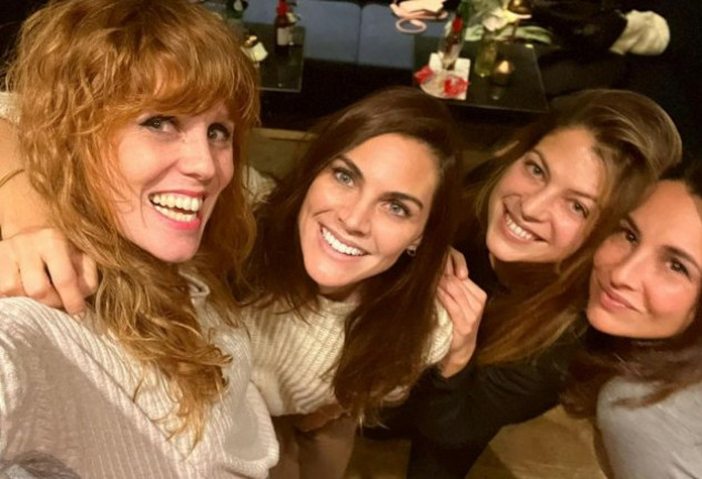 María Castro, Amaia Salamanca, Thaïs Blume y Xenia Tostado han posado muy emocionadas en su reencuentro (@maria_castro_jato).