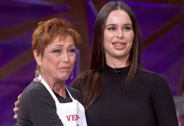 María Iborra visitó a su madre, Verónica Forqué, en MasterChef Celebrity 6.