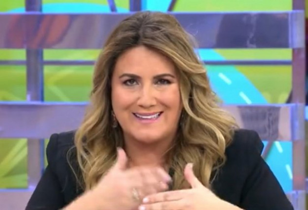 Carlota Corredera, esta tarde en Sálvame Diario (Telecinco).