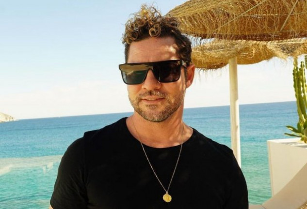 David Bisbal, disfrutando de unos días de desconexión en Almería este invierno.