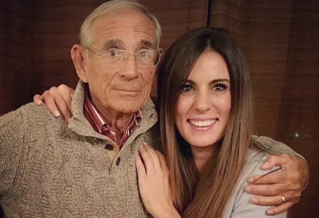 La presentadora tenía una gran conexión con su padre.