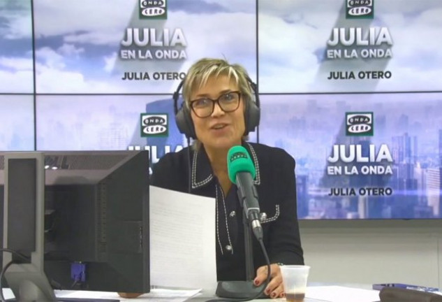 Julia Otero está feliz de volver a presentar su programa.