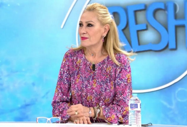 Rosa Benito, hoy, en Ya es Mediodía Fresh (Telecinco).