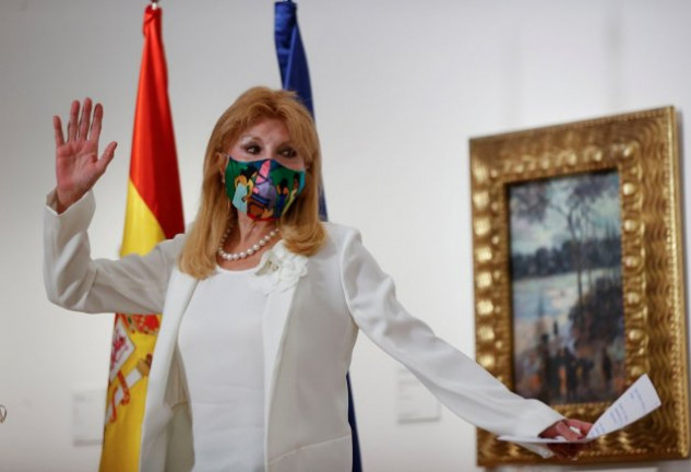 La baronesa, feliz tras su acuerdo con el Gobierno.