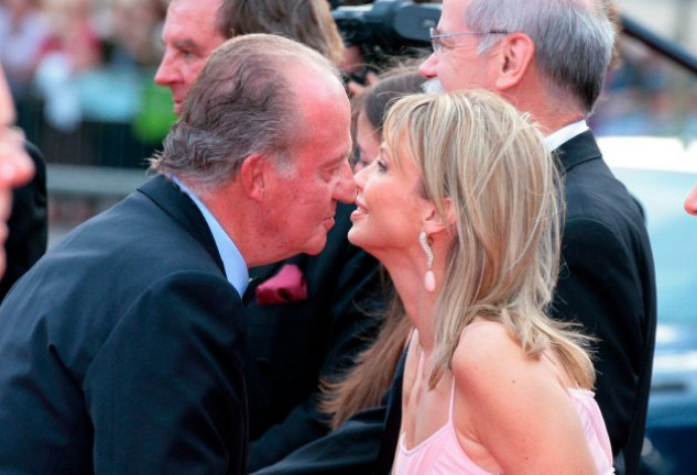 Don Juan Carlos y Corinna cuando estaban juntos.