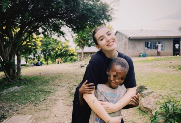 Alba Díaz acaba de llegar a Kenia, donde hará un voluntariado de un mes.