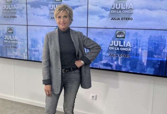 Julia Otero está feliz en su vuelta a la radio tras haber pasado por un cáncer.