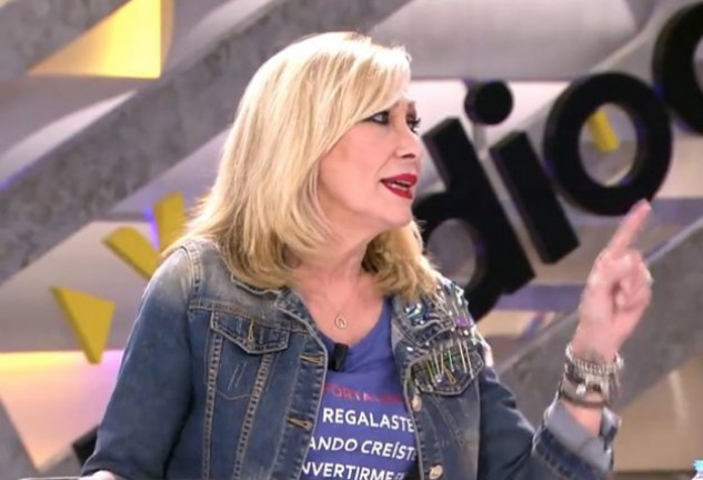 Rosa Benito, esta mañana en 'Ya es Mediodía' (Telecinco).