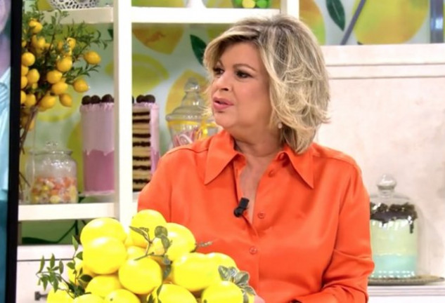 Terelu Campos, hoy, abriendo su corazón en Sálvame Lemon Tea (Telecinco).