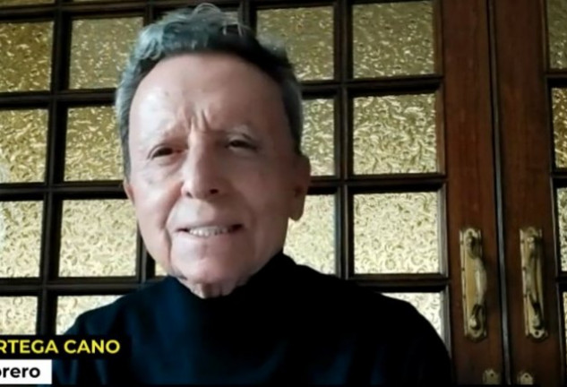 José Ortega Cano, en directo por video llamada para Ya es Mediodía (Telecinco).