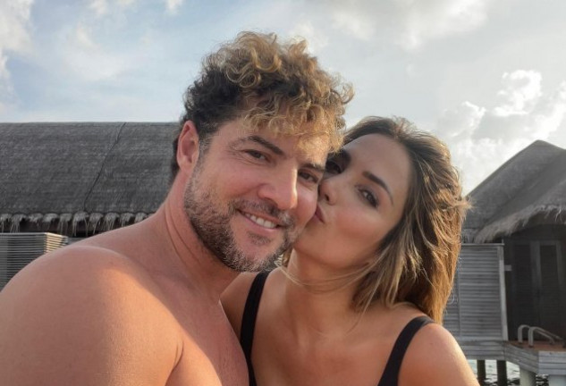 Rosanna Zanetti y David Bisbal están muy orgullosos de sus hijos.