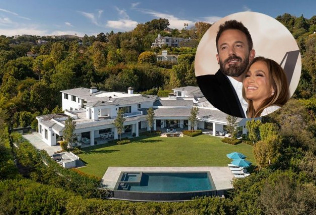 La casa de Jennifer Lopez y Ben Affleck tiene una superficie de 2.000 metros cuadrados, más que perfecta para los siete miembros de la familia.
