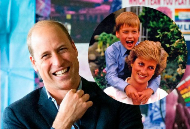 El príncipe Guillermo sabe que la naturalidad es clave para triunfar. La princesa Diana se desvivía por sus hijos.
