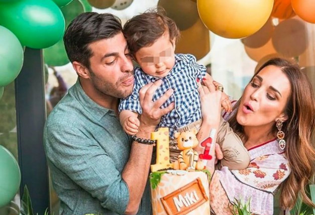 Paula y Miguel comparten algunas de las mejores imágenes del cumple de su hijo.