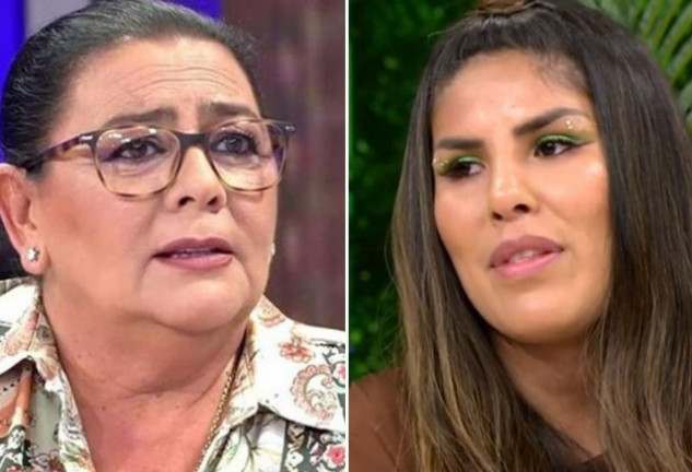 Isa Pantoja se ha emocionado muchísimo al hablar con su 'nana', María del Monte.