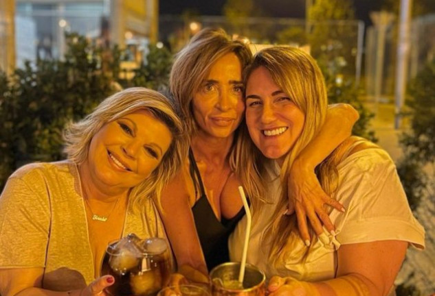 Terelu Campos, María Patiño y Carlota Corredera se lo pasaron en grande juntas.