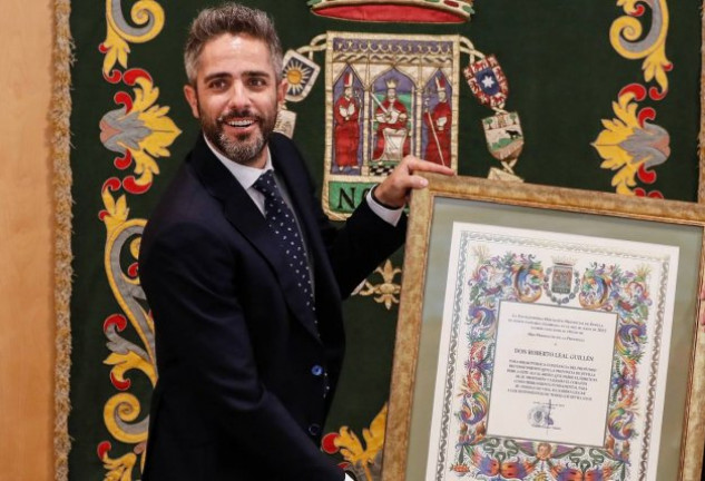 Roberto Leal ha sido nombrado Hijo Predilecto de la Provincia de Sevilla.