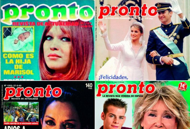 Marisol, Felipe y Letizia, Lola Flores, Mila Ximénez y Álex Casademunt han sido, entre muchísimos otrros, protagonistas de nuestras portadas. 