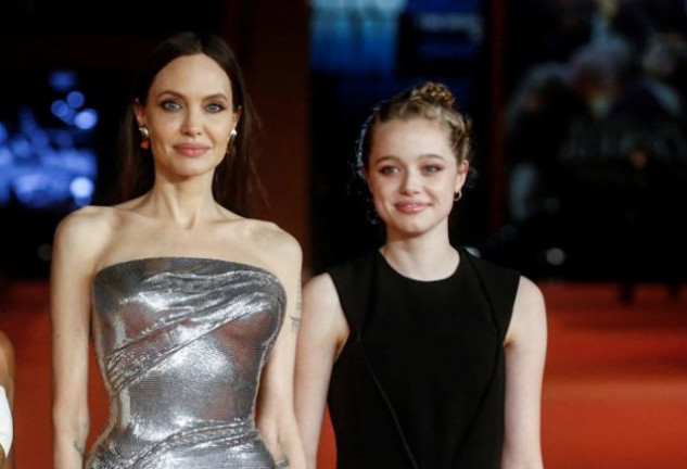 Angelina Jolie, junto a su hija Shiloh.