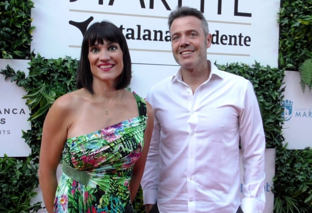 Irene Villa y David Serrato, felices y enamorados. Foto: EP